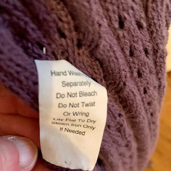 Cabi Style #719 Crochet Eggplant Cardigan - Picture 4 of 5